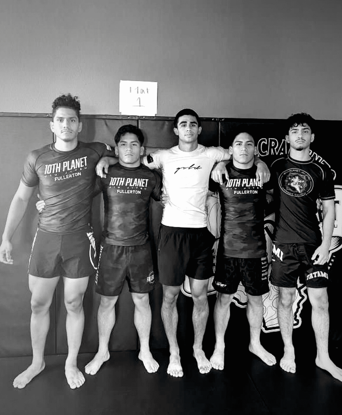 10th Planet Orange coaching team and athletes