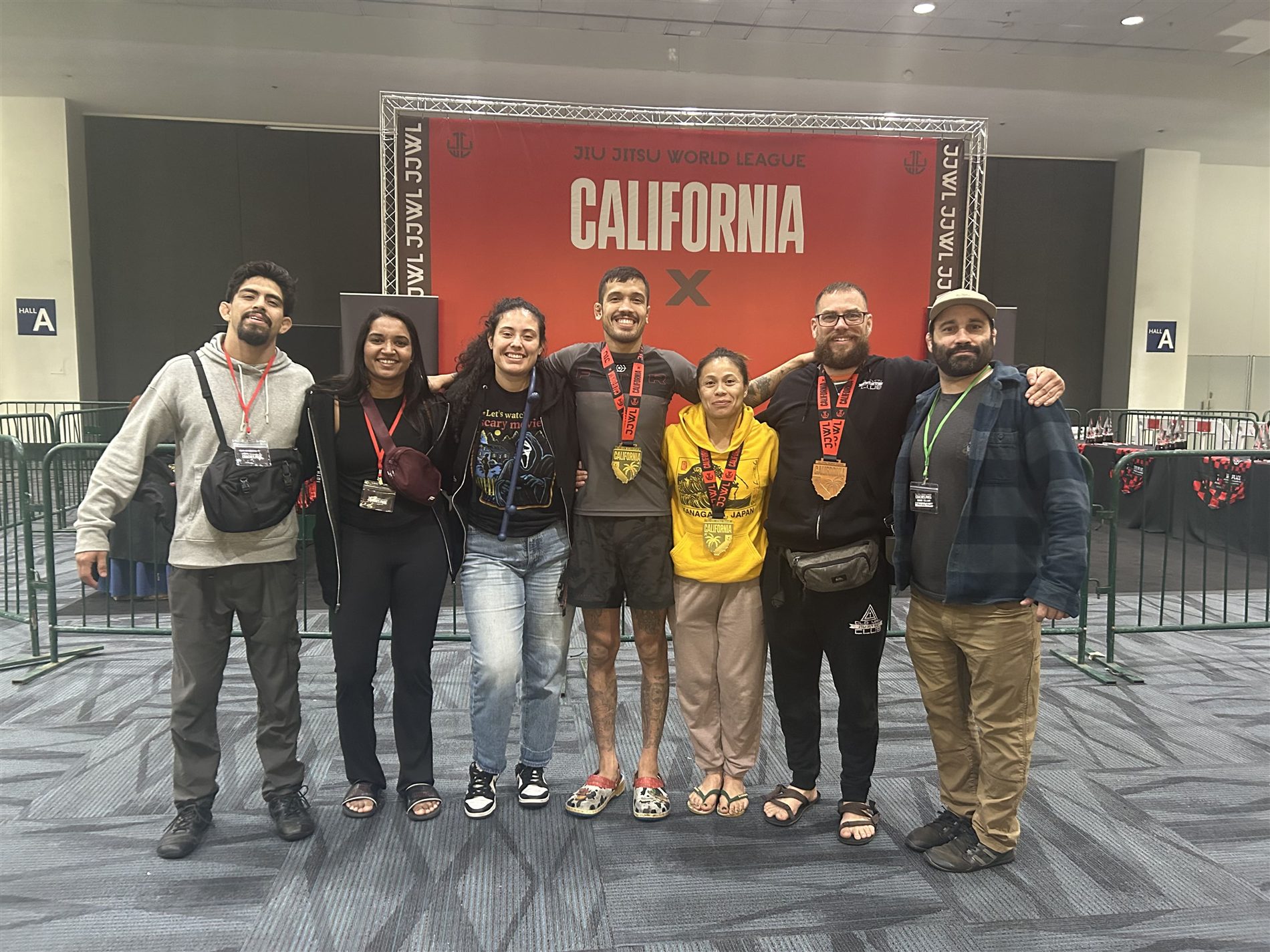 Athletes training no-gi jiu-jitsu at 10th Planet Orange, Orange County
